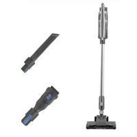 Порохотяг KUMTEL HVC-14 Inox&Black (стік ручний)