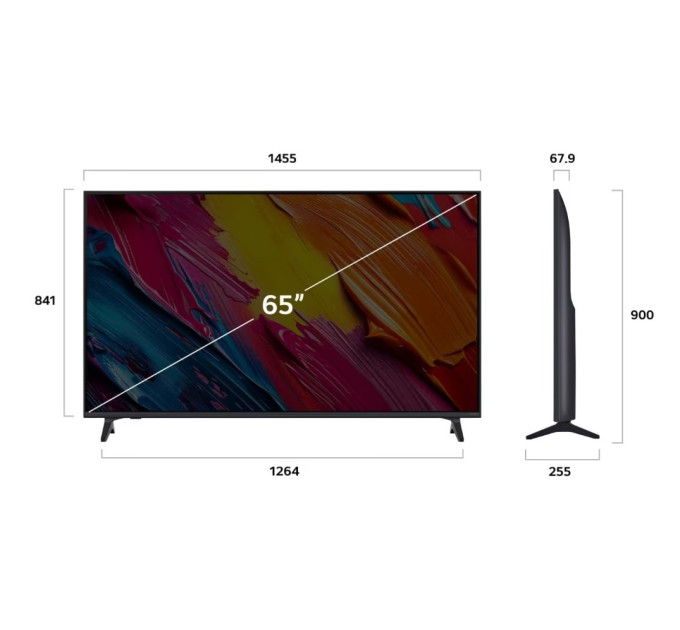 Телевізор LG 65QNED70A6A SmartTV