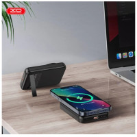 Зовнішній акумулятор XO PR264 10000 mAh with MagSafe PD20W Black