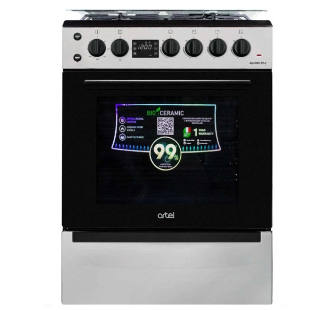 Плита комбінована ARTEL APETITO 03-E INOX