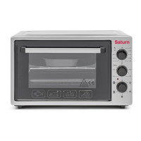 Духовка SATURN ST-EO1036GC (сіра,конвекція,36л)