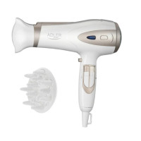 Фен ADLER AD 2248 white champagne (дифузор)