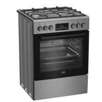 Плита комбінована Beko FBM62330GXTN нерж. (конвекція)