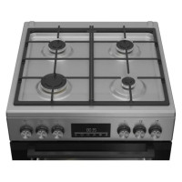 Плита комбінована Beko FBM62330GXTN нерж. (конвекція)