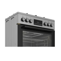 Плита комбінована Beko FBM62330GXTN нерж. (конвекція)
