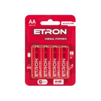 Батарейка Etron Mega Power АА-LR6 (4 шт)