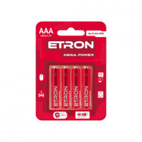 Батарейка Etron Mega Power ААA-LR03 (4 шт)