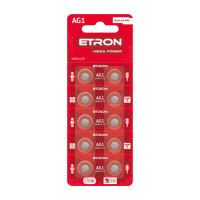 Батарейка Etron Mega Power АG 1 (LR621) (1 шт)