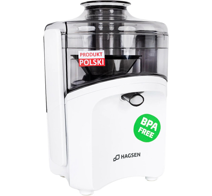 Соковитискач HAGSEN MJ500 біла (Польша)