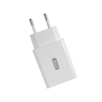Зарядний пристрій XO L36 18W/1USB + microUSB White