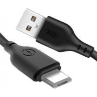 USB кабель XO microUSB NB103 2.1A/1m Black