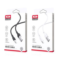 USB кабель XO Type-C NB208 Liquid Silicone 2.1A/1m White