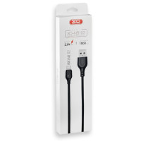 USB кабель XO Type-C NB103 2.1A/1m Black