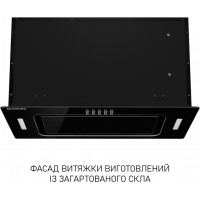 Витяжка Minola BGK 5877 BL 1200 LED (повновбудована)