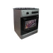 Плита газова CASTLE CG-60G (сіра/чорна) без кришки
