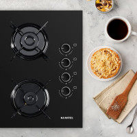Варильна поверхня KUMTEL EKO KO-40TAHDF BLACK