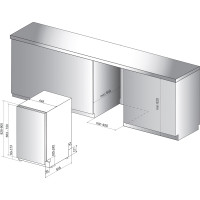 Посудомийна машина Whirlpool WSIC 3M27 C (вбудована, 45см)