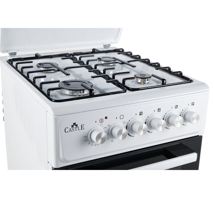 Плита комбінована CASTLE CPG-50W (біла)