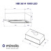 Витяжка Minola HBI 5614 BL 1000 LED (повновбудована)