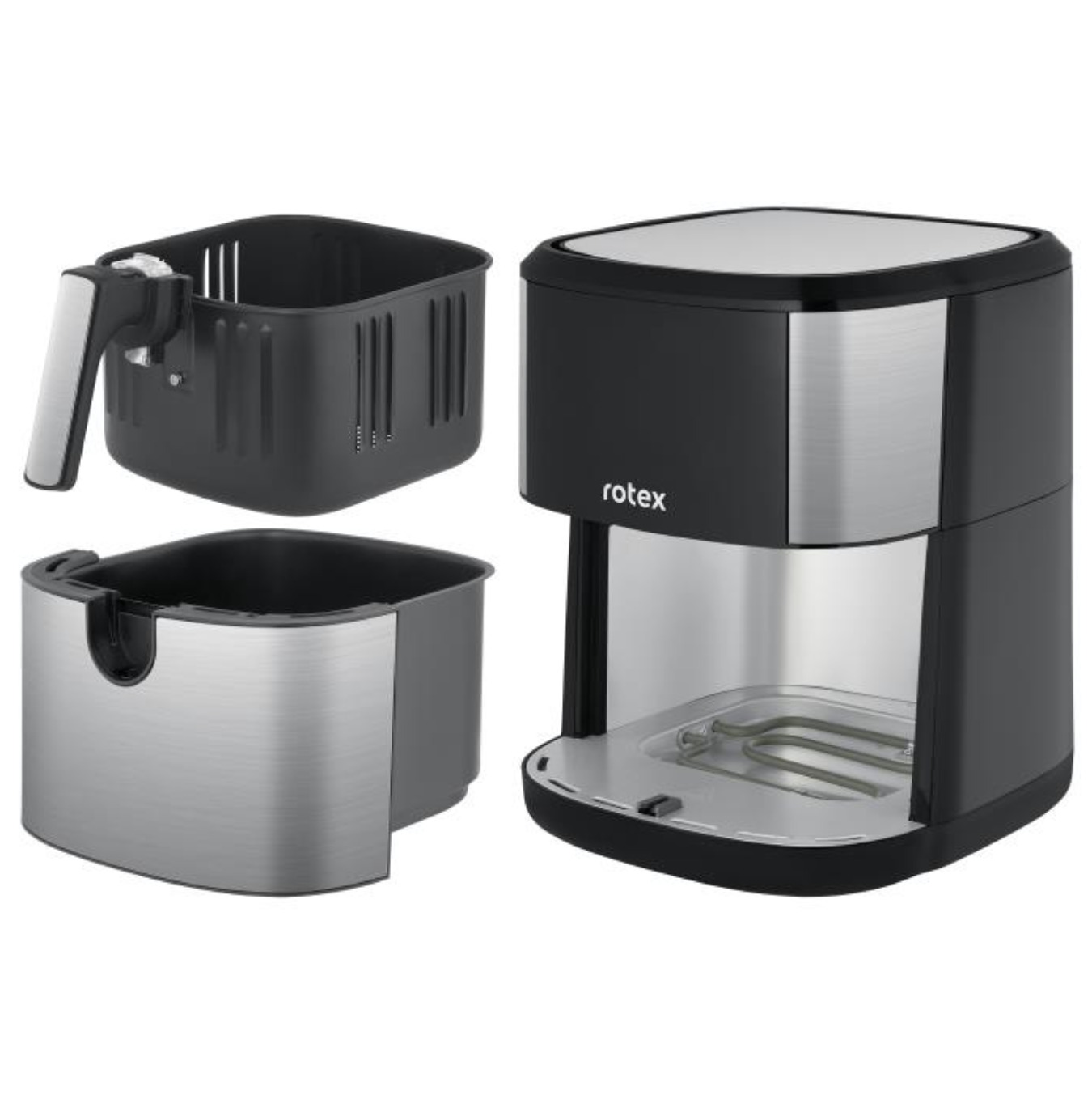 Мультипіч-фритюрниця Rotex ROM760-XL UP&DownFry (7.5л)