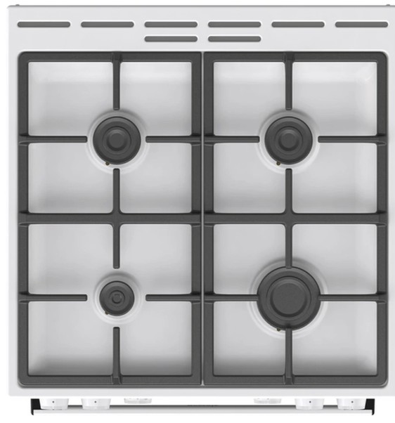 Плита комбінована Gorenje GK6A40WFFM (чавунні решітки, гриль, конвекція)
