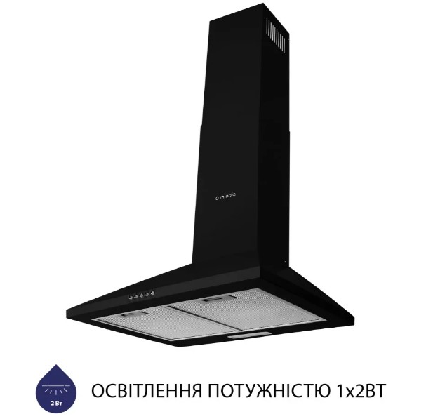 Витяжка Minola HK 5614 BL 1000 LED (купольна)
