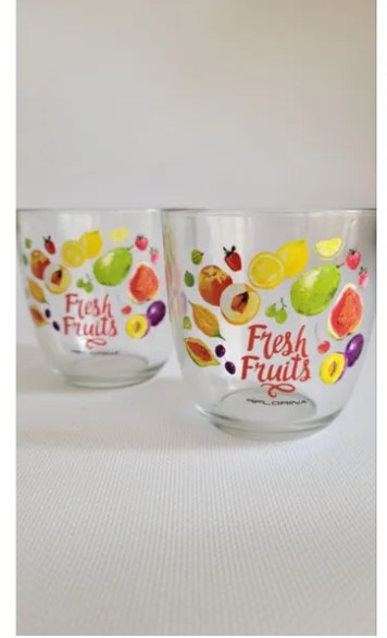 Питний набір Florina 3K8109_F Fruits (глечик 1л + 6 склянок по 300мл)