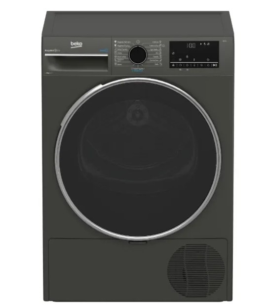 Сушильна машина BEKO B3T68239MG сірий (8 кг,тепл.насос)