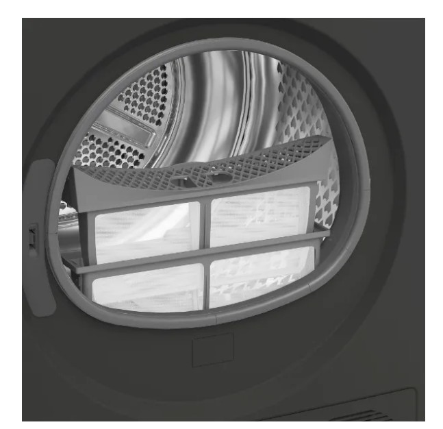 Сушильна машина BEKO B3T68239MG сірий (8 кг,тепл.насос)