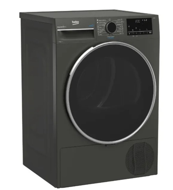 Сушильна машина BEKO B3T68239MG сірий (8 кг,тепл.насос)