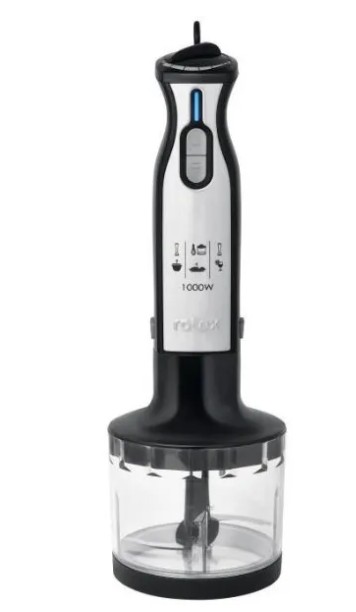 Блендер Rotex RTB860-B (процесор, міксер, тістоміс, кубіки)