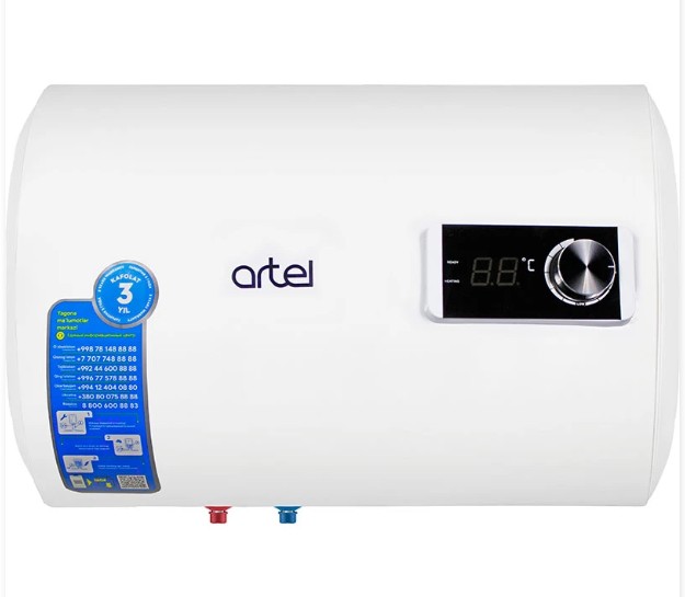 Водонагрівач ARTEL ART-HR-WH-1.5-30 WHITE (горизонтальний)