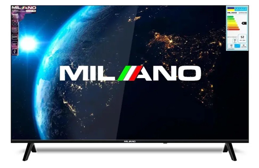Телевізор MILANO "43FHDT2S14NQ25" Qled Smart TV