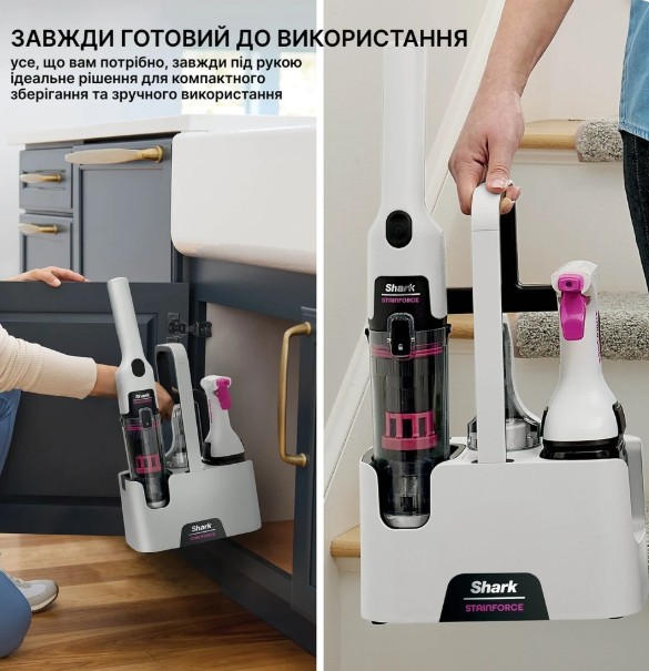 Порохотяг Shark Stain-Destroying Spot HX100EUT (стік, миючий плямовивідник)