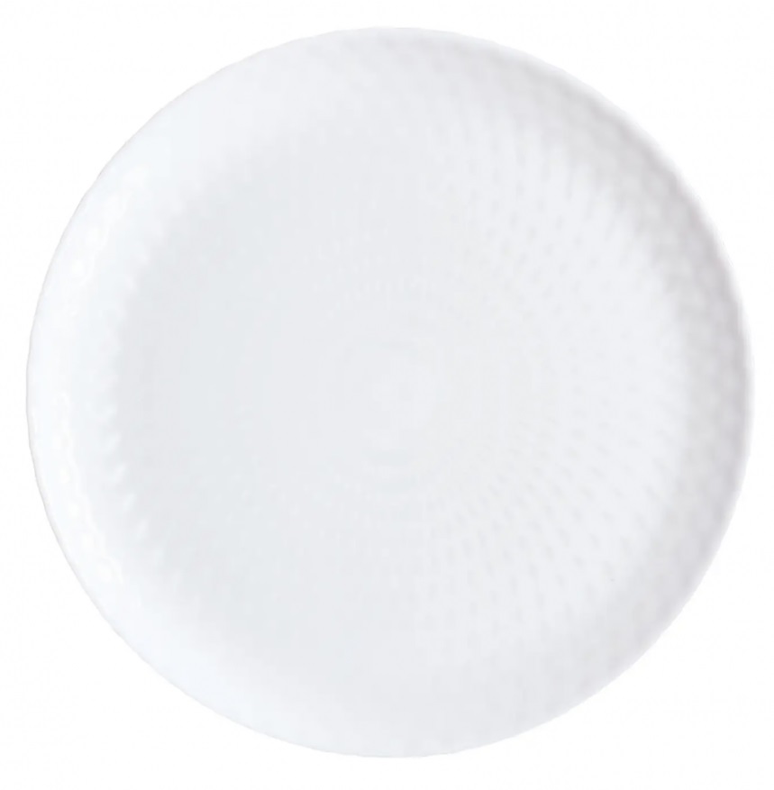 Тарілка LUMINARC PAMPILLE WHITE /25 см /обід.