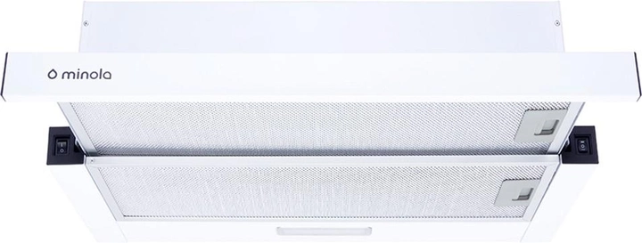 Витяжка Minola HTL 6214 WH 700 LED (телескопічна)
