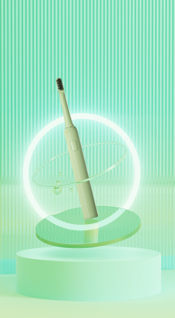 Зубна щітка Xiaomi ENCHEN Mint5 Sonik Green