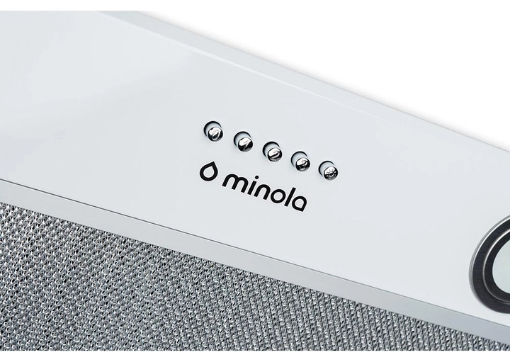 Витяжка Minola HBI 5622 WH 1000 LED (повновбудована)