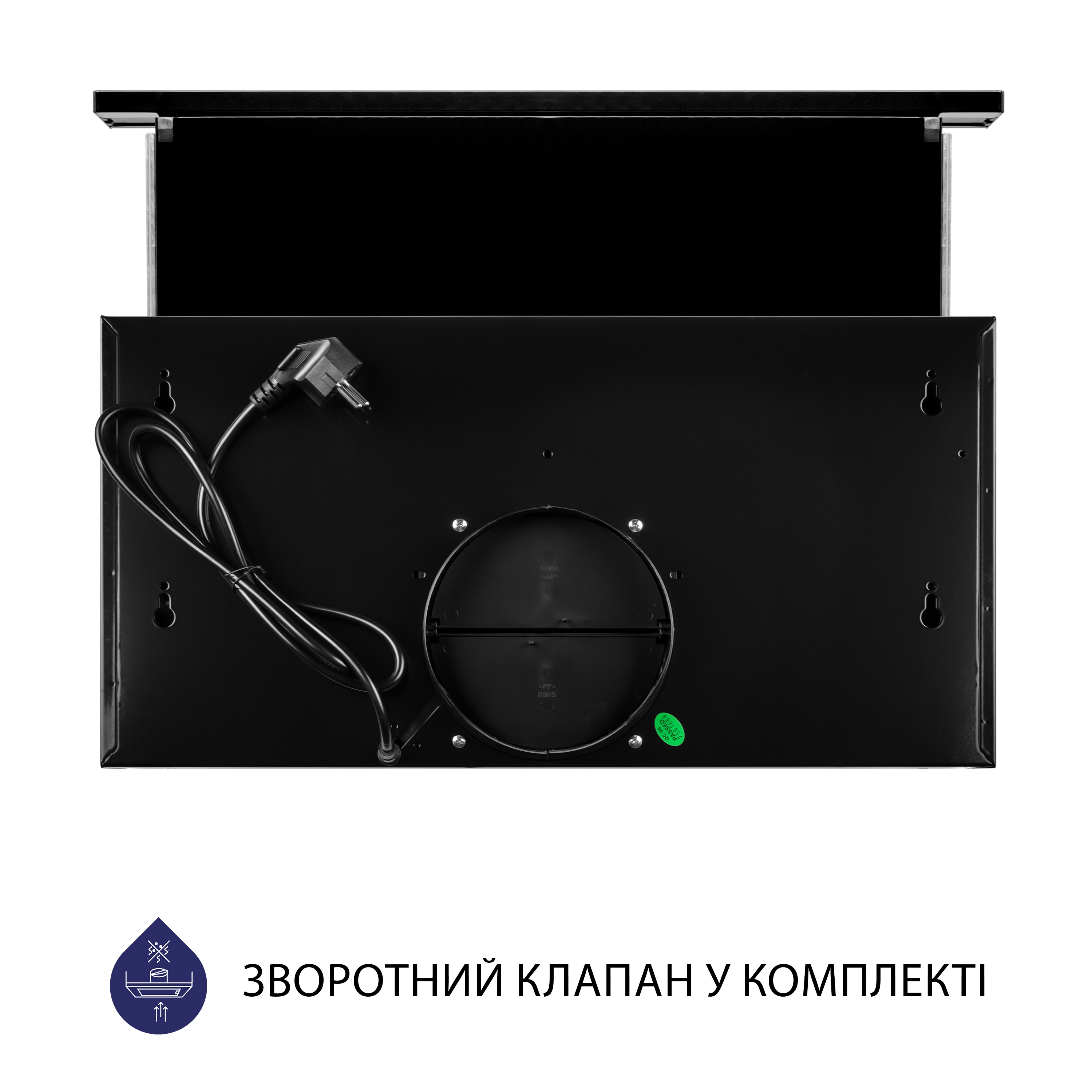 Витяжка Minola HTL 6214 BLF 700 LED (телескопічна)