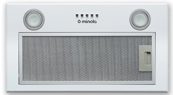 Витяжка Minola HBI 5622 WH 1000 LED (повновбудована)