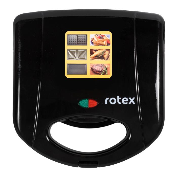 Бутербродниця Rotex RSM220-B (3 в 1)