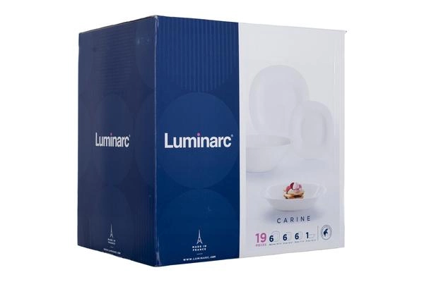 Сервіз LUMINARC CARINE білий 19 предметів