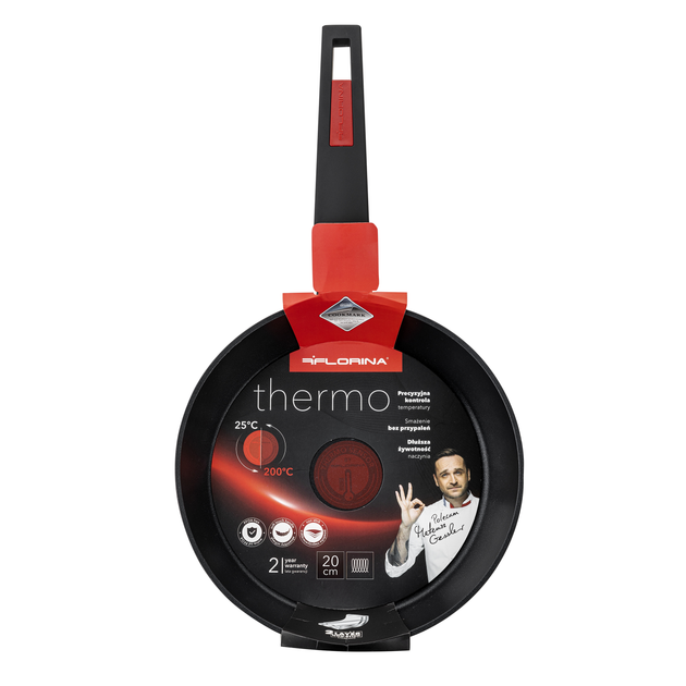 Сковорідка FLORINA 1P8901 THERMOSENSOR 20см б/кр
